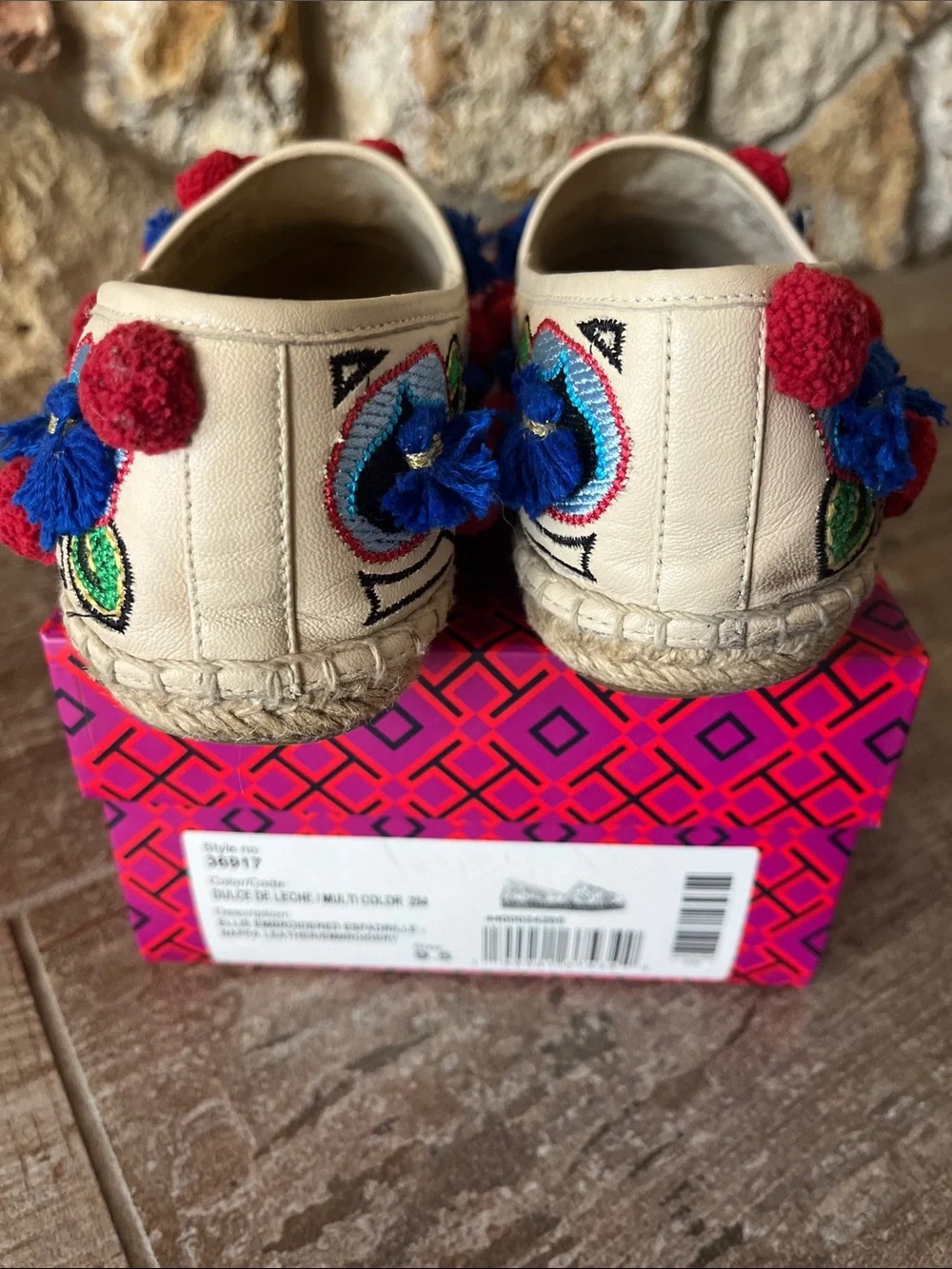 Tory Burch Dulce Ce Leche Espadrille size 9.5